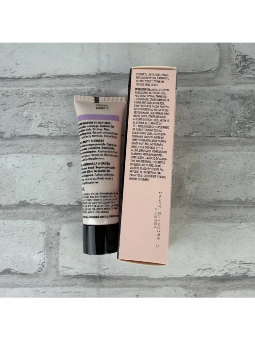 Mary Kay Timewise Matte Wear Liquid Foundation Ivory 5 038754 NOS